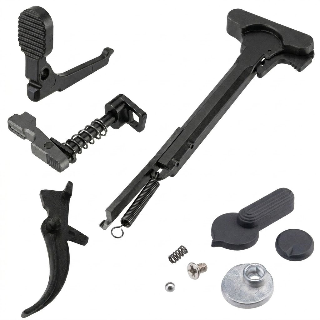 Airsoft Gun Fire Controls (Trigger/Safety/Magazine Release/Charging Handle/Bolt Catch)
