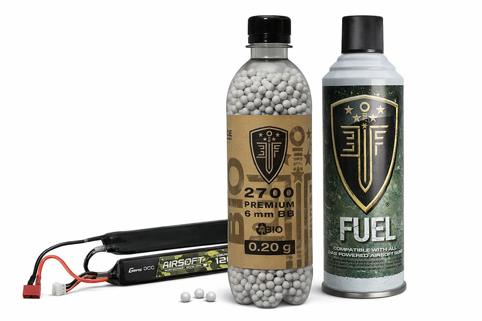 Airsoft Ammo, Batteries, and Gas