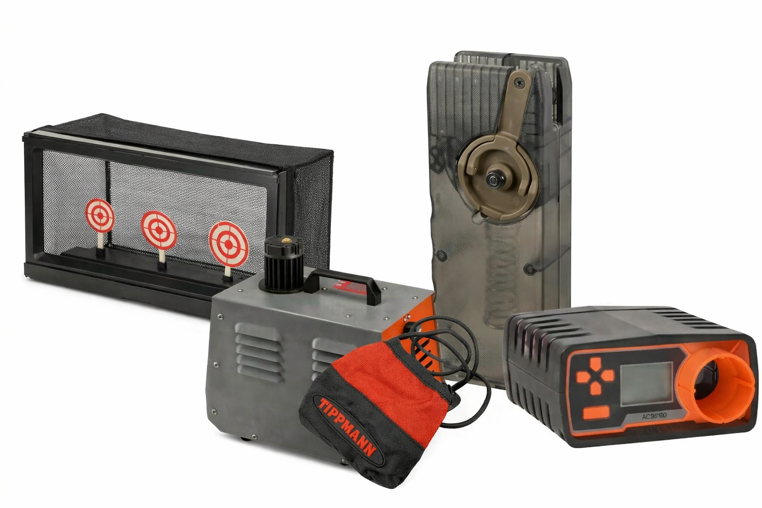 Airsoft Targets and Staging Area Equipment