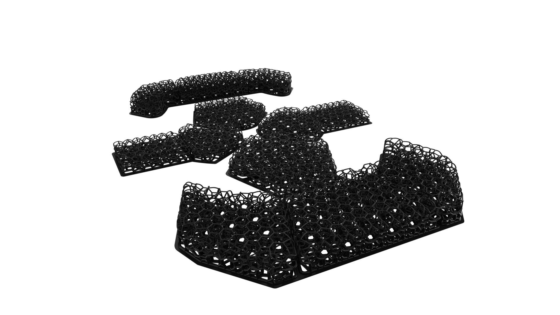 HHV® Micro Lattice Impact Helmet Pads – Hard Head Veterans
