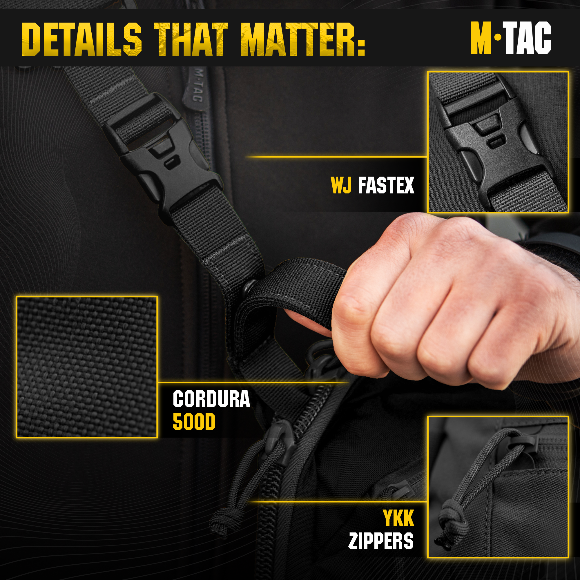 M-Tac Elite Sphaera Large Bag Gen II with Loop Panel