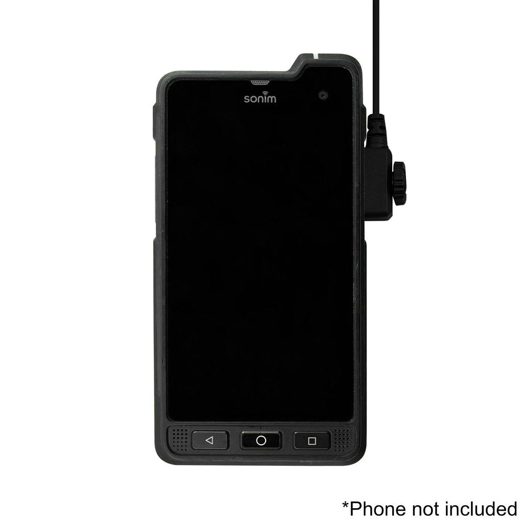 Tactical Radio PTT for Headset w/ Quick Disconnect(Hirose): NATO/Military Wiring, Gentex, Ops-Core, OTTO, 3M Peltor ComTac, XPI, MSA, Helicopter, & More - Sonim XP5, X5s, XP5plus, XP5s, XP8, XP10, SoftBank