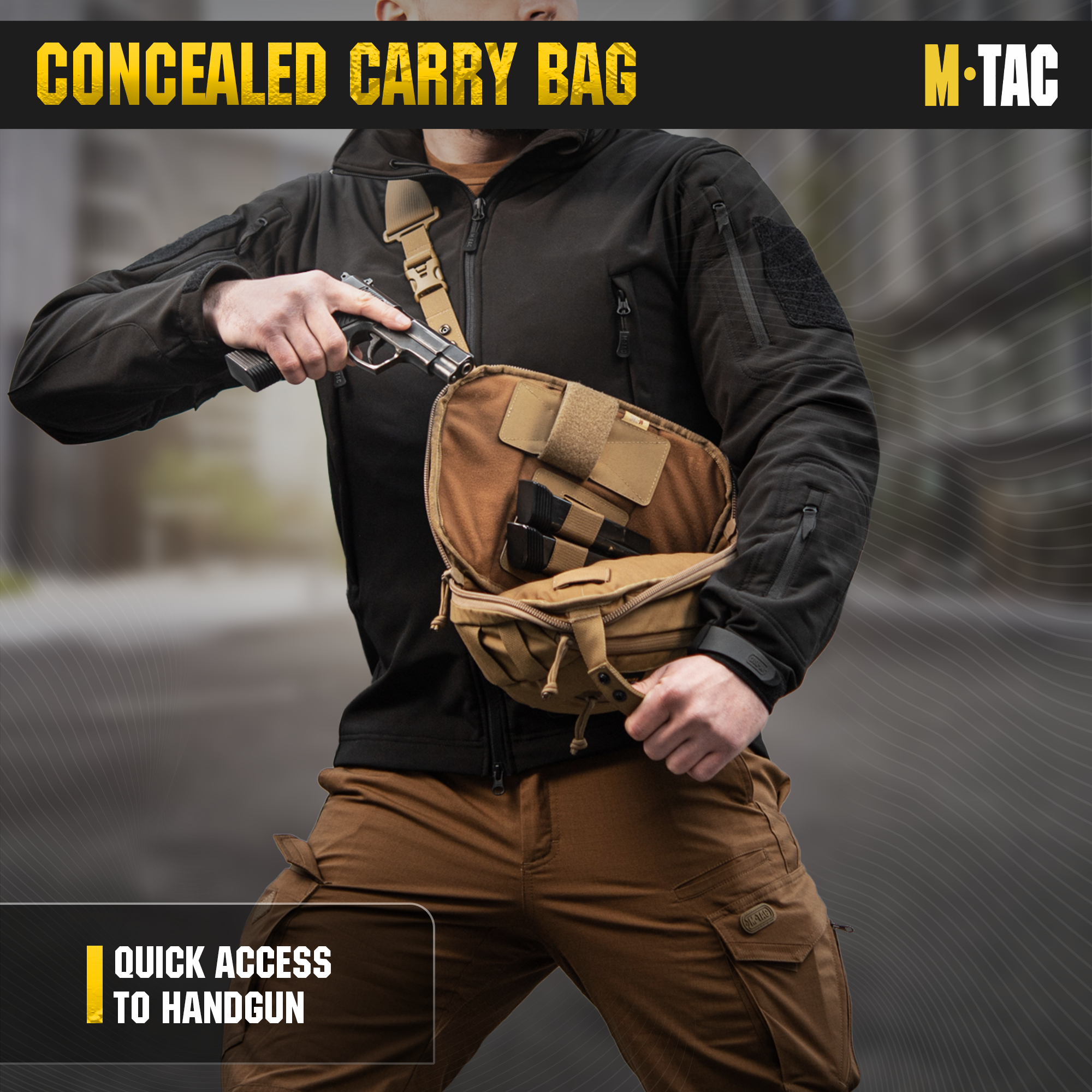 M-Tac Elite Sphaera Large Bag Gen II with Loop Panel