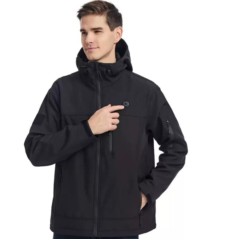 LITEGUEST 10-Zone Softshell Heated Jacket – USB Winter Jacket