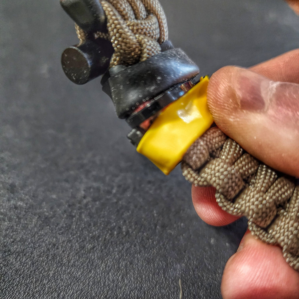 Urban Carry Strap - EDC Bracelet with Pry Bar, Firestarter, Kevlar Saw and Cuff Key or LED Flashlight.