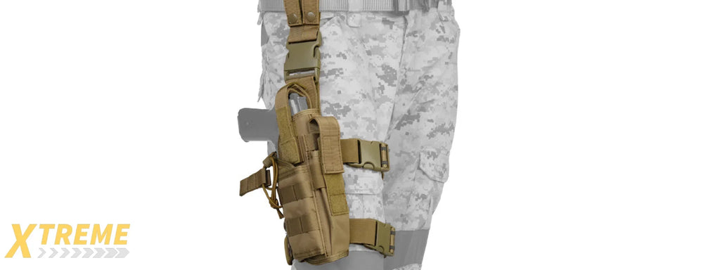 1000D NYLON TORNADO DROP LEG HOLSTER TACTICAL THIGH PLATFORM GEAR UTILITY