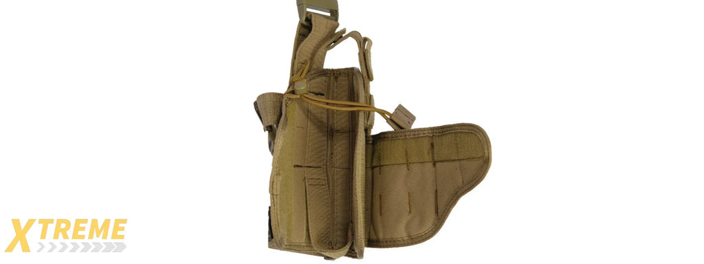 1000D NYLON TORNADO DROP LEG HOLSTER TACTICAL THIGH PLATFORM GEAR UTILITY