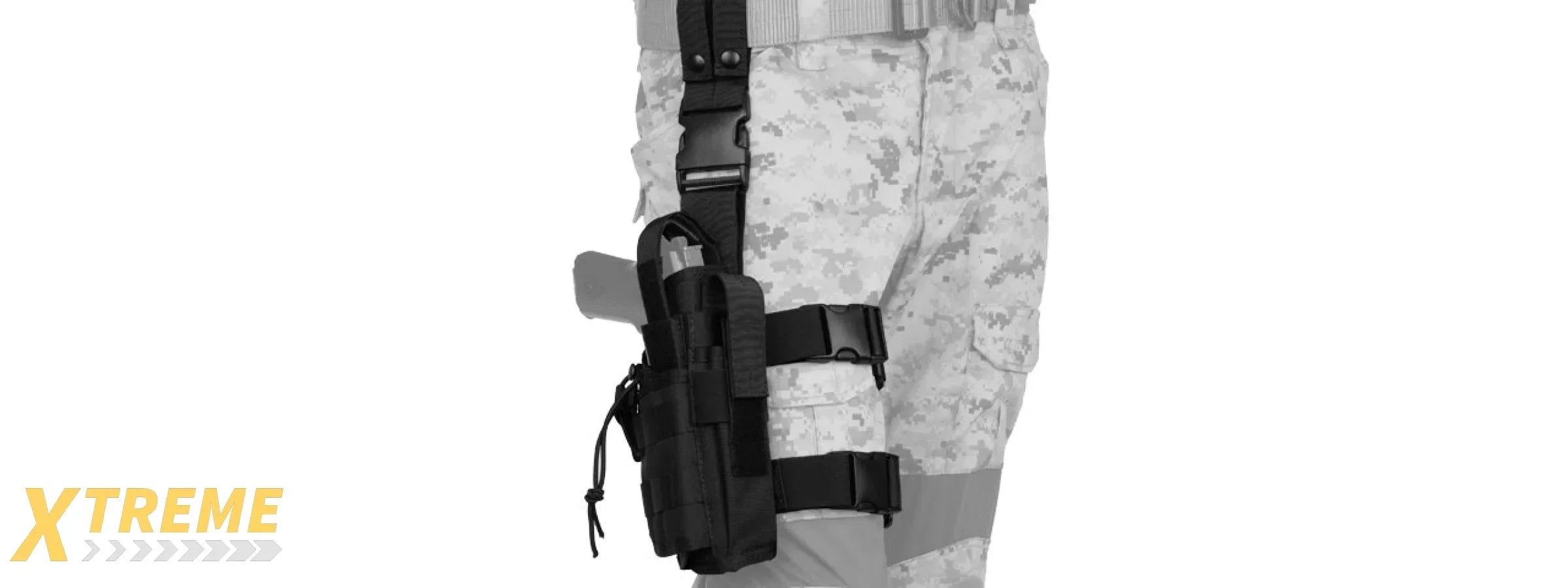 1000D NYLON TORNADO DROP LEG HOLSTER TACTICAL THIGH PLATFORM GEAR UTILITY