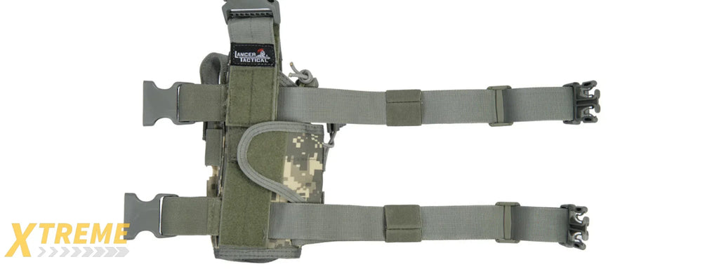 1000D NYLON TORNADO DROP LEG HOLSTER TACTICAL THIGH PLATFORM GEAR UTILITY