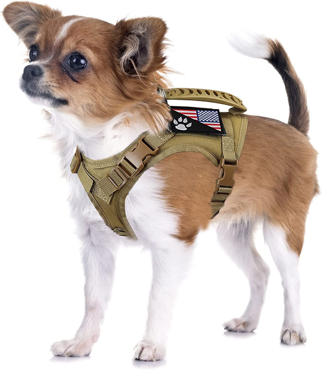 Tactical Small K9 / Cat Harness - Black