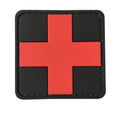 Cross Medic PVC Patch Black and Red