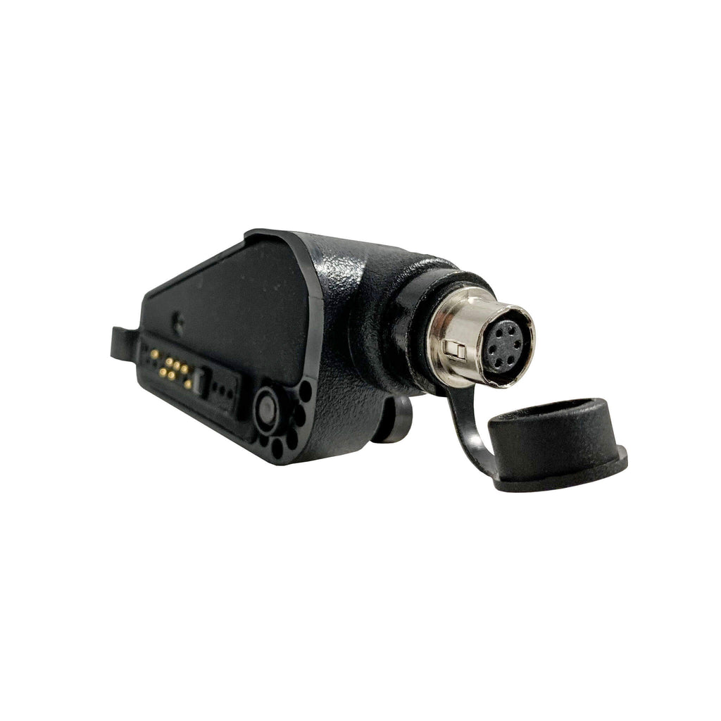 In Helmet & Push To Talk Kit - Quick Disconnect (Hirose): EF Johnson VP5000 VP6000 VP8000 Series