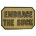 Embrace The Suck PVC Patch Coyote Tan
