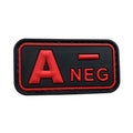 A NEG - Red - PVC Patch