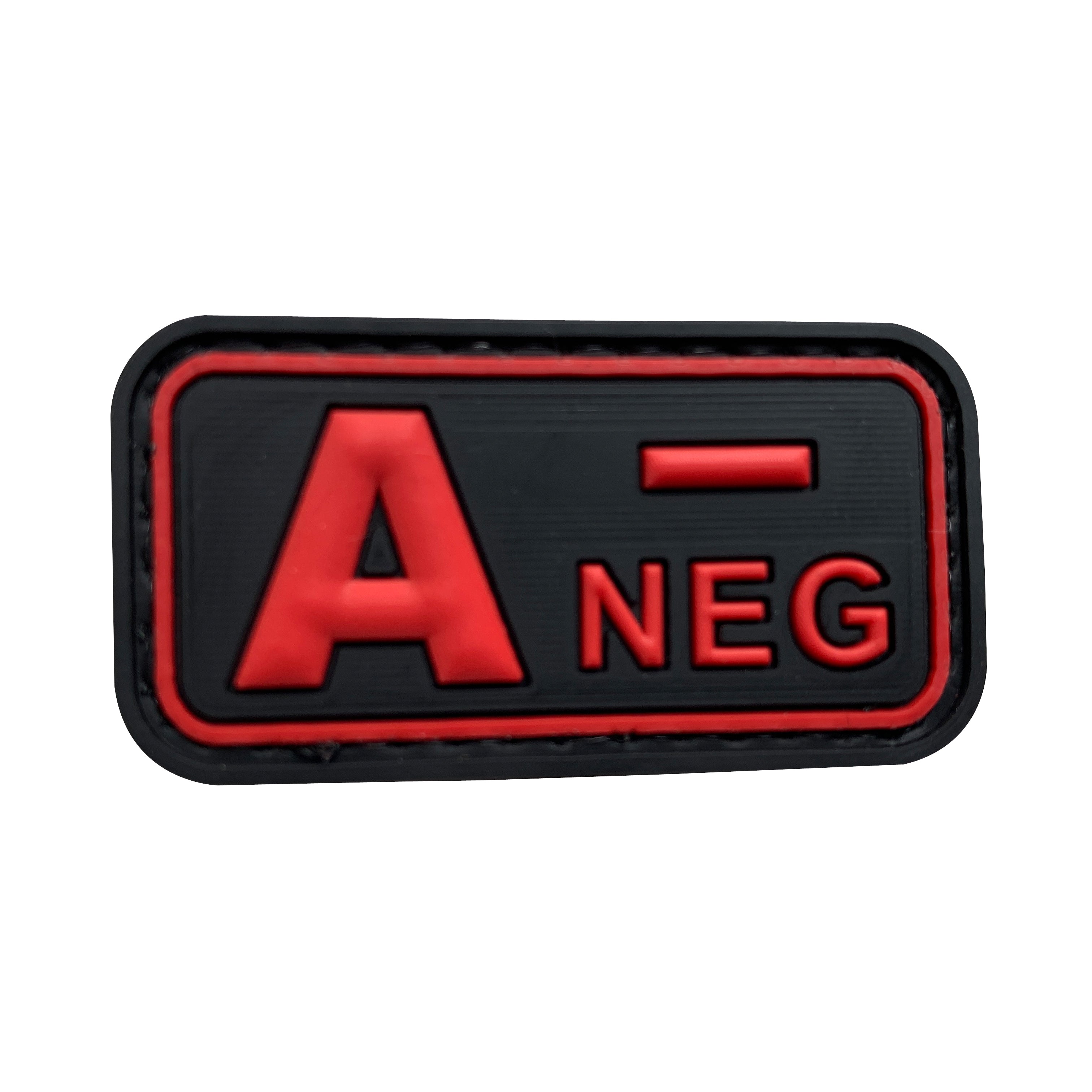 A NEG - Red - PVC Patch