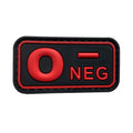 O NEG - Red - PVC Patch