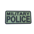 Military Police PVC Patch OD Green and Black