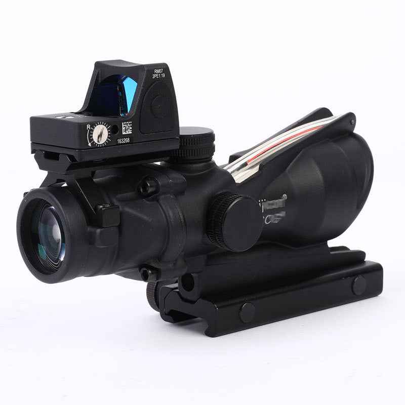 4X Airsoft Scope with Red Dot