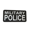 Military Police PVC Patch Black and White