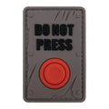 Do Not Press Button - PVC Patch
