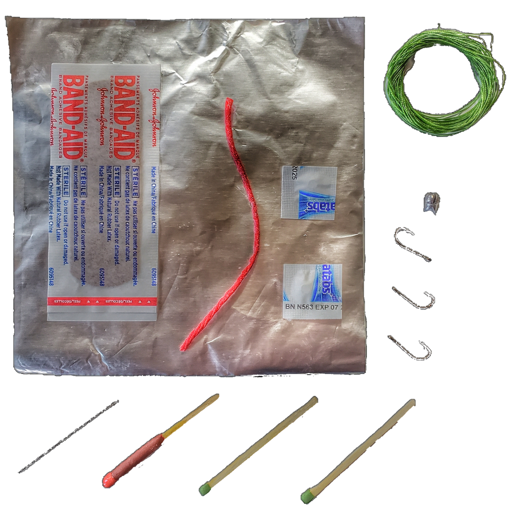 Bug Out Bracelet - Paracord Bracelet, Survive Offgrid with 30 item last ditch effort kit.