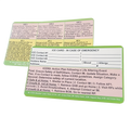 ICERS Quick Reference Decals - A supplement to the In Case of Emergency Response System