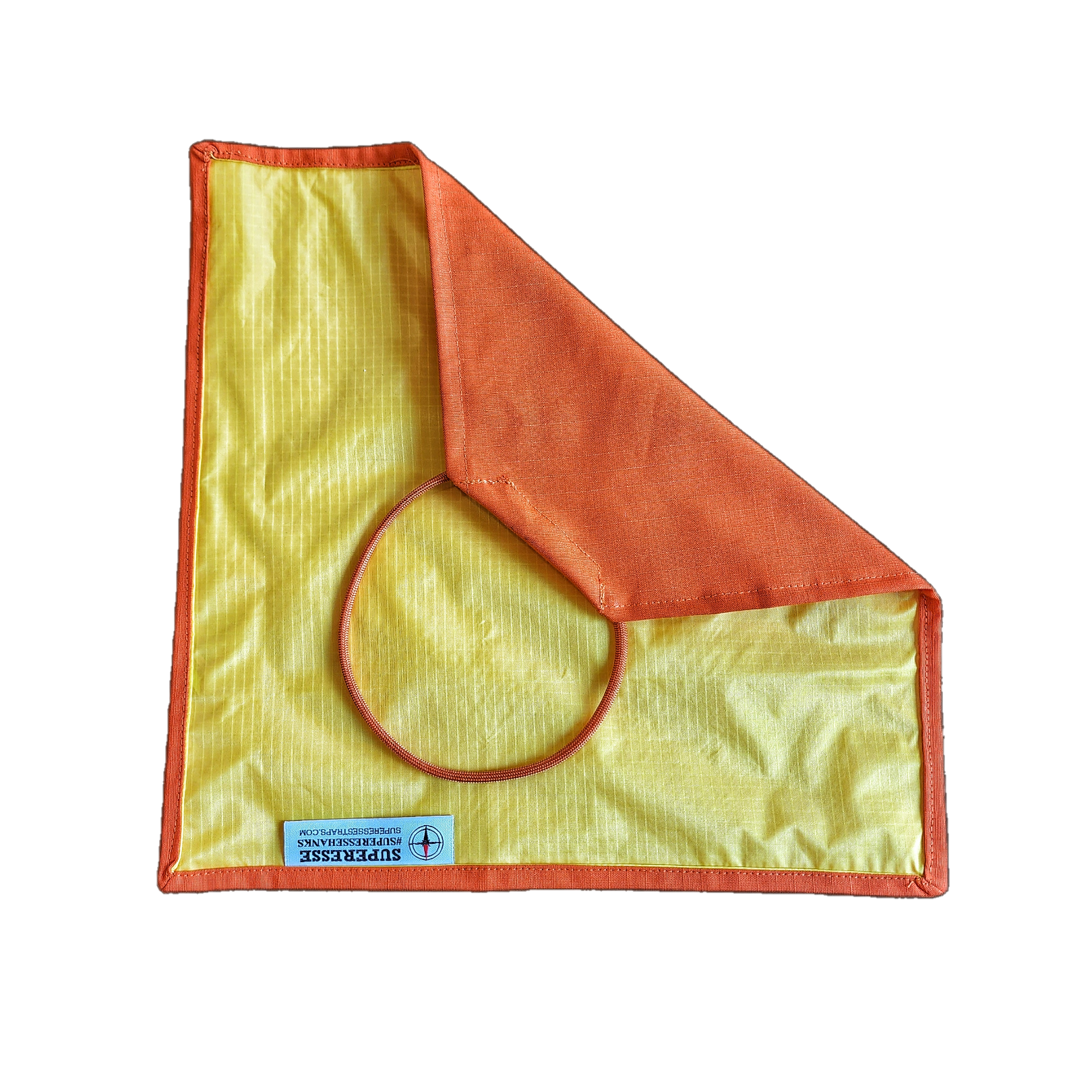 Marker Mat - Fluorescent Signaling Panel on Ripstop Pocket Hank