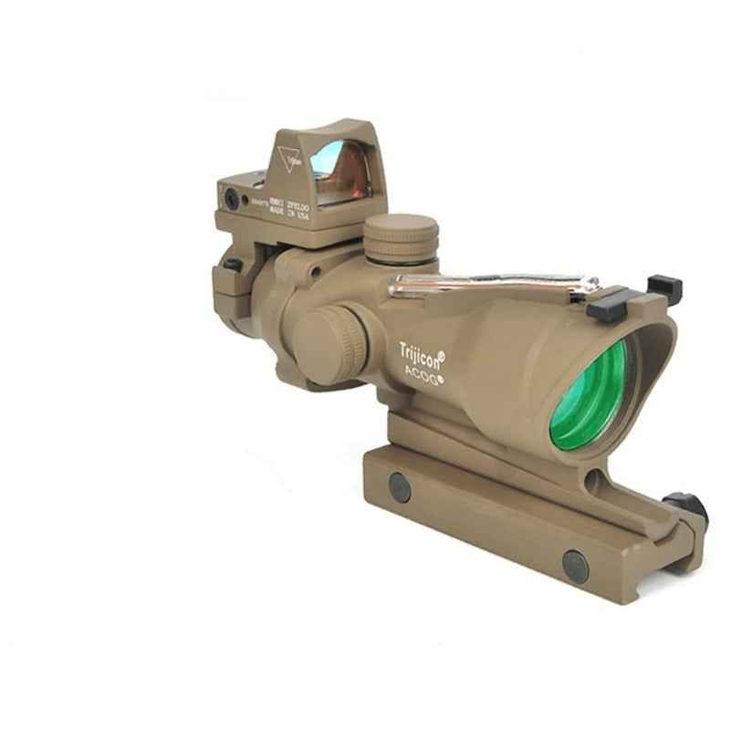4X Airsoft Scope with Red Dot