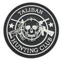 New Taliban Hunting Club PVC Patch Black and White