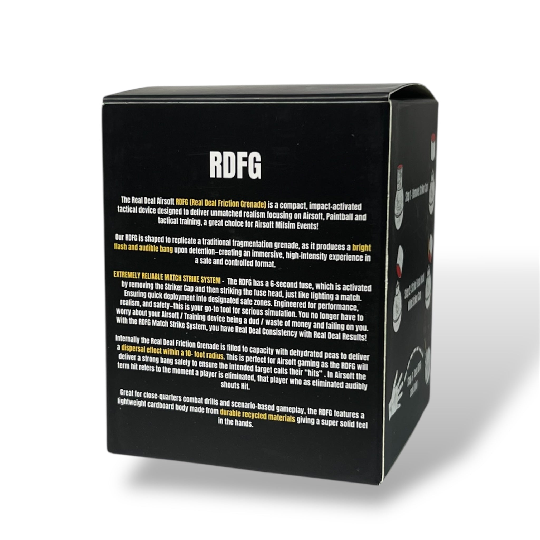 RDFG Airsoft Friction Grenade