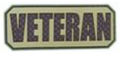 Veteran Tab - Brown - PVC Patch