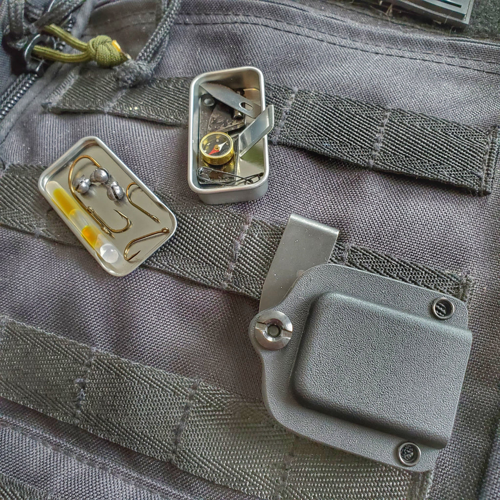 EDC Pocket Tin - Compartmentalized Survival Kits