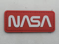 NASA PVC Patch Red and White