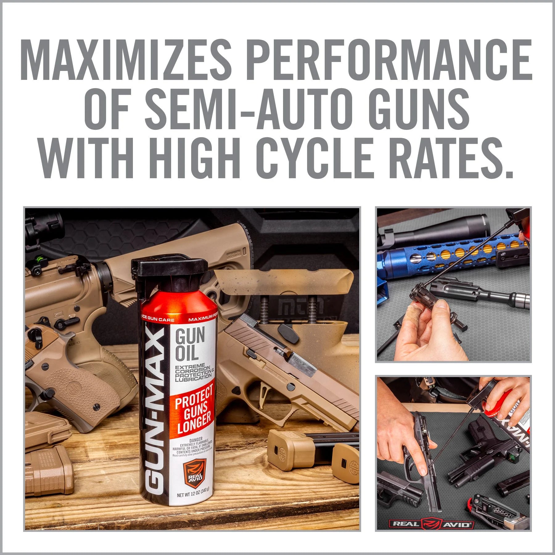 Gun-Max Gun Oil (Spray Applicator)