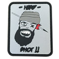 Head Shot PVC Patch