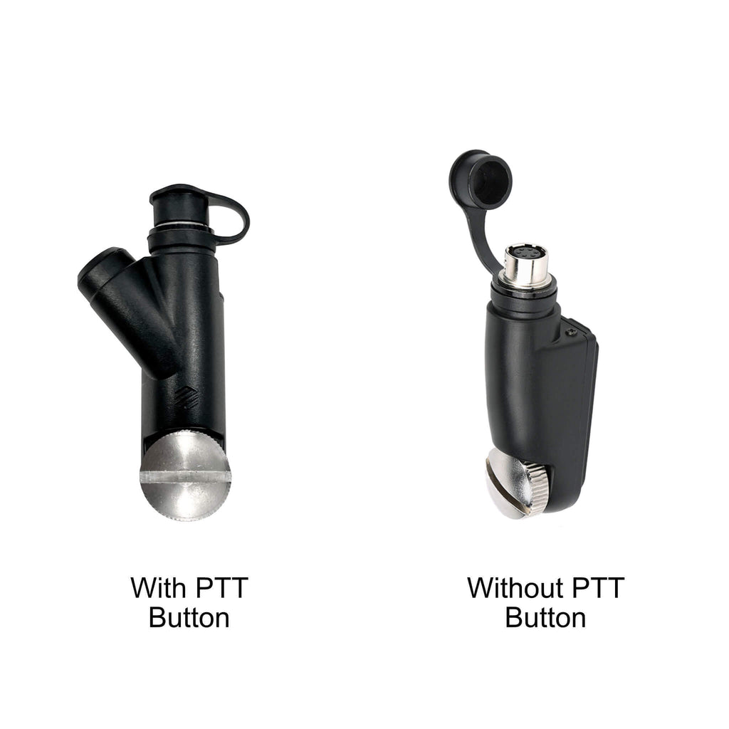 Mic & Ear Hook Earpiece Radio Kit - Quick Disconnect (Hirose) Harris XL-150/P, XG-100/P, XL-185/P/Pi, XL-200/P/Pi, XL-400