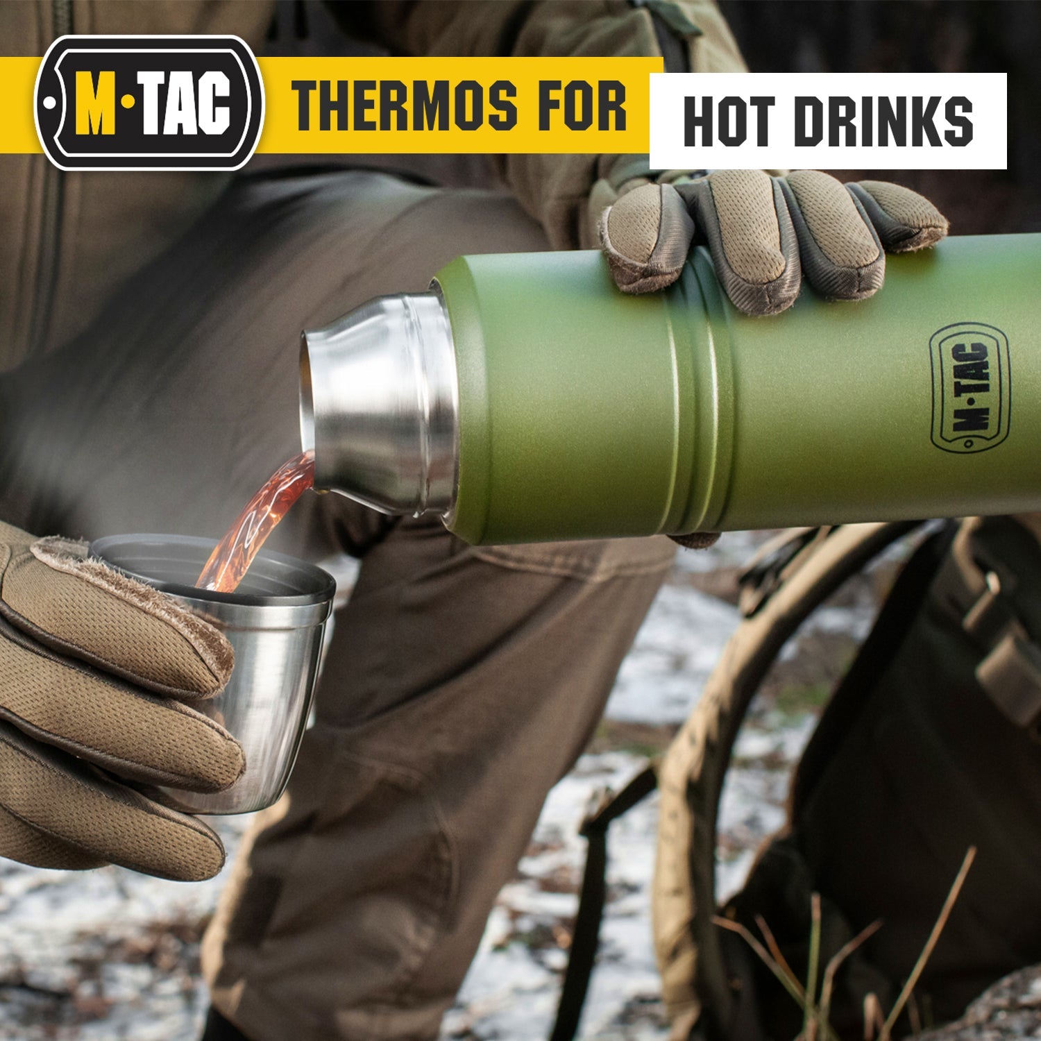 M-Tac Stainless Insulated Bottle 34 oz
