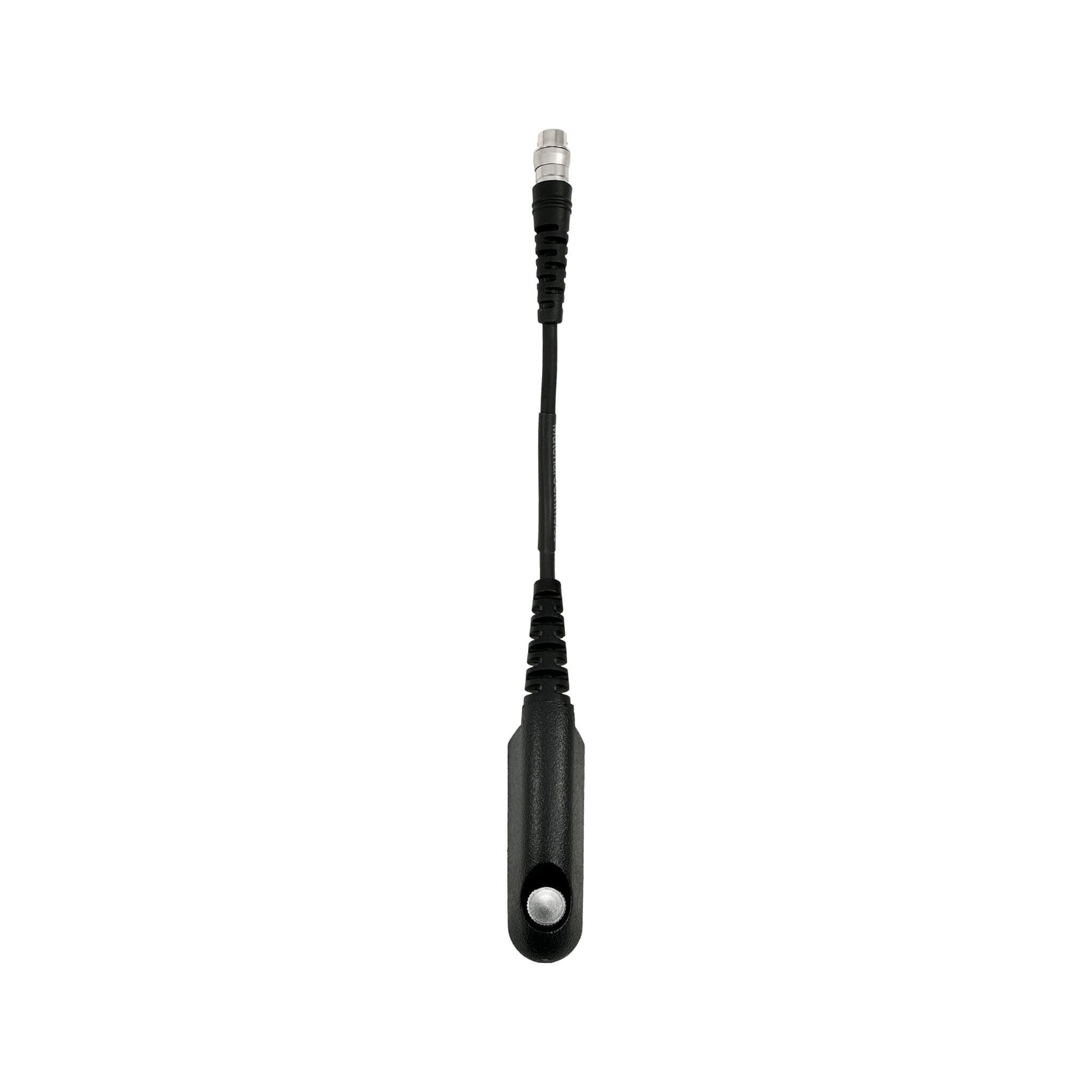 Tactical Braided Fiber Mic & Tube Earpiece Kit w/ Quick Disconnect (Hirose) Connector - BaoFeng: UV9G, UV9R, UV9R Plus, UV9R Pro, BF-A58, BF-558, BF-N9, UV-XR, GT-3WP, BF-9700, UV-5S, BF-R760, UV-82WP