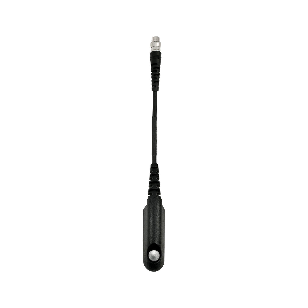 Velcro Tactical Mic & Earpiece Braided Fiber Kit w/ Quick Disconnect (Hirose) - BaoFeng: UV9G, UV9R, UV9R Plus, UV9R Pro, BF-A58, BF-558, BF-N9, UV-XR, GT-3WP, BF-9700, UV-5S, BF-R760, UV-82WP