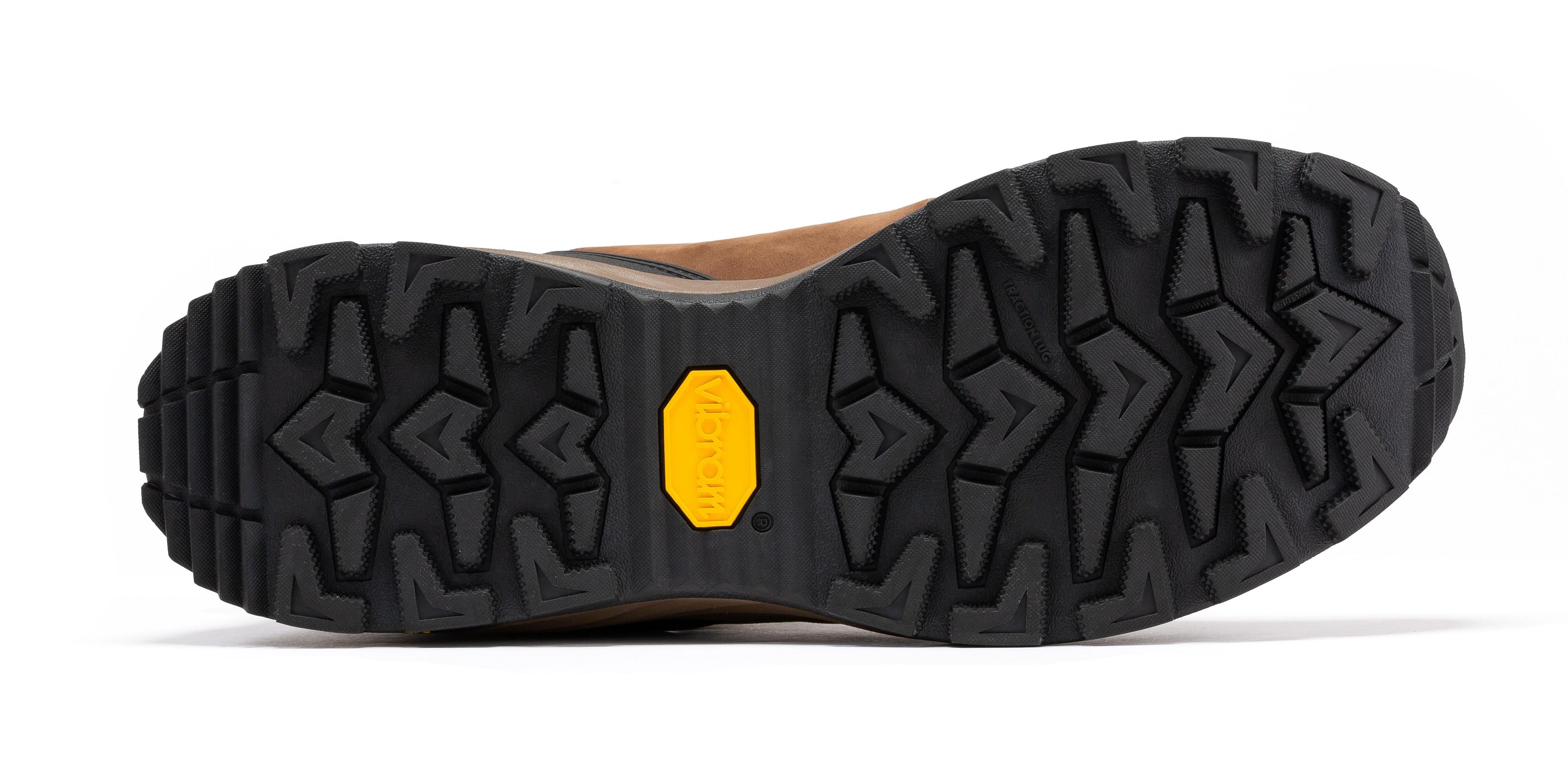 Botas Pro Brown 6 Inch Waterproof Hiking Boots with VIBRAM® Traction Lug Outsole  BP22121