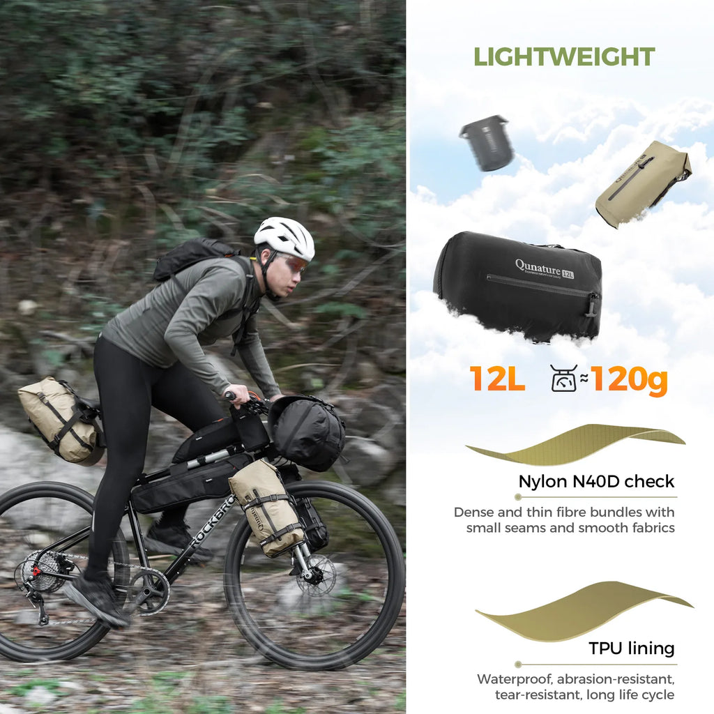 Bikepacking Rear Rack + Waterproof Compression Bag