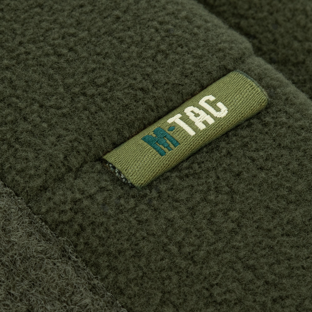 M-Tac Fleece Tactical Watch Cap Beanie With Patch Panel (270 g/m2)