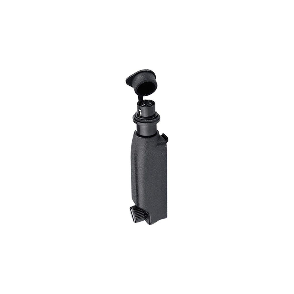 Tactical Radio Adapter/PTT for Headset w/ Quick Disconnect(Hirose): NATO/Military Wiring, Gentex, Ops-Core, OTTO, 3M Peltor ComTac, XPI, Helicopter, & More - Sepura Tetra STP8000, STP9000, SBP/SCP/SEP8000, SC20, SC21 & more