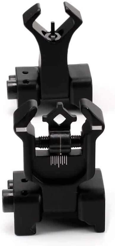 Diamond Tactical Flip-Up Aluminum Sights (Front and Rear Set)