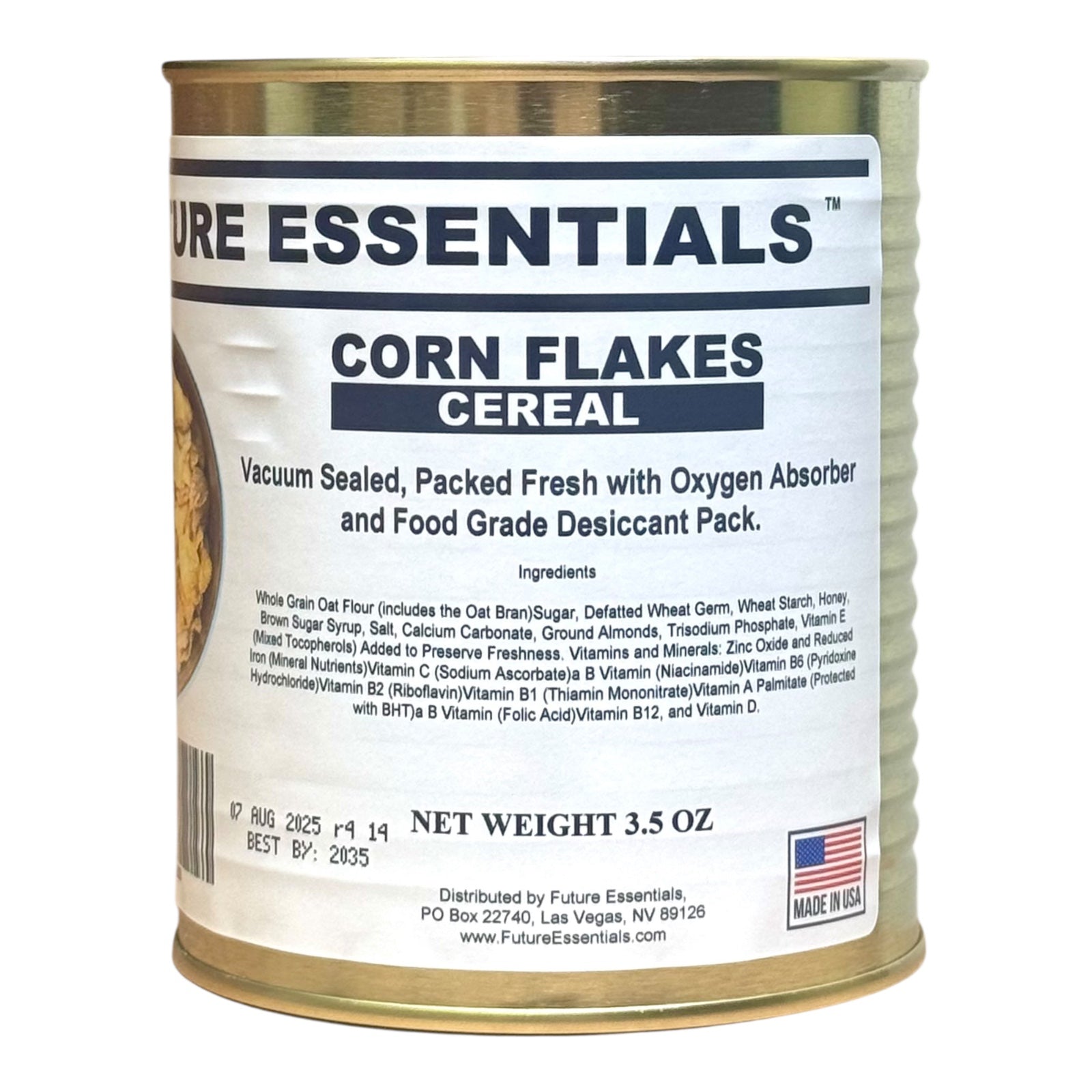Case (12 Cans) of Future Essentials Canned Breakfast Cold Cereal Variety and Milk