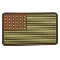 US Flag Forward PVC Patch Multicam