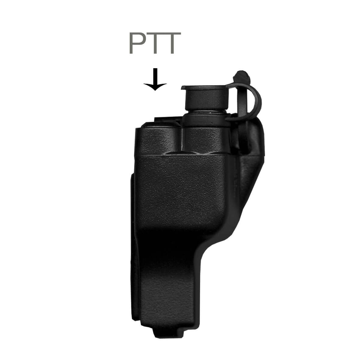 Velcro Mic & Earpiece Radio Kit w/ Quick Disconnect (Hirose) - EF Johnson 51SL ES, ASCEND ES, 5000, 5100, 7700, STEALTH SERIES, 5300, 7700, Kenwood VP900, VP600 & More
