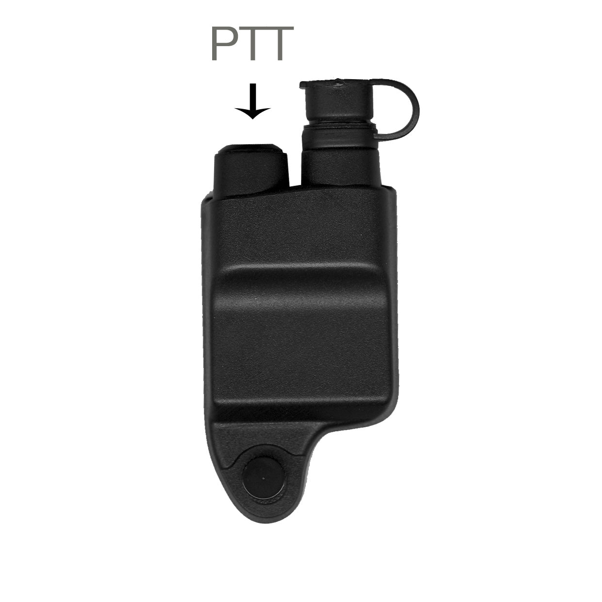 Tactical Mic & Earpiece Braided Fiber Kit w/ Quick Disconnect (Hirose) Connector - Harris, M/A-Com: All P5300 P5400 P5500 P7300 Series, XG-15/25/75, XL-45, XL-95 & More