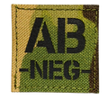 Reflective Fabric AB NEG Patch Multicam