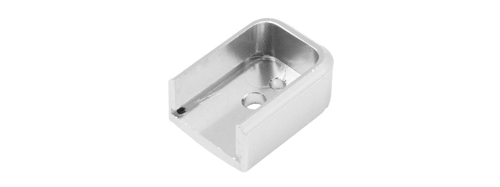 5KU-GB262-S BASE COVER FOR 5.1 HI-CAPA MAGS (TYPE 3/SILVER)